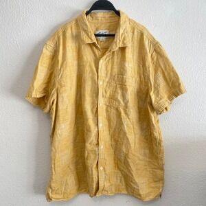 American Eagle‎ Button Down Shirt Plaid Short Sleeve Casual XXXL